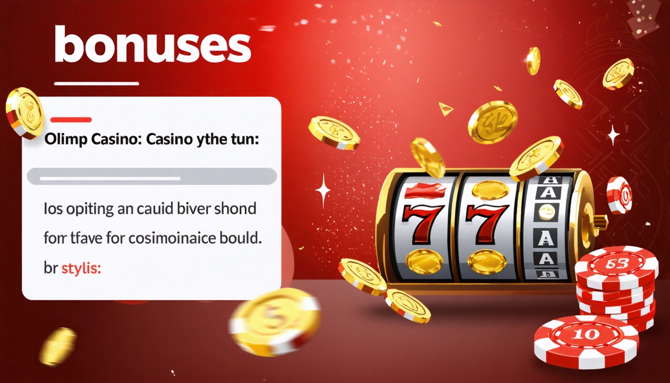 bonuses Olimp Casino